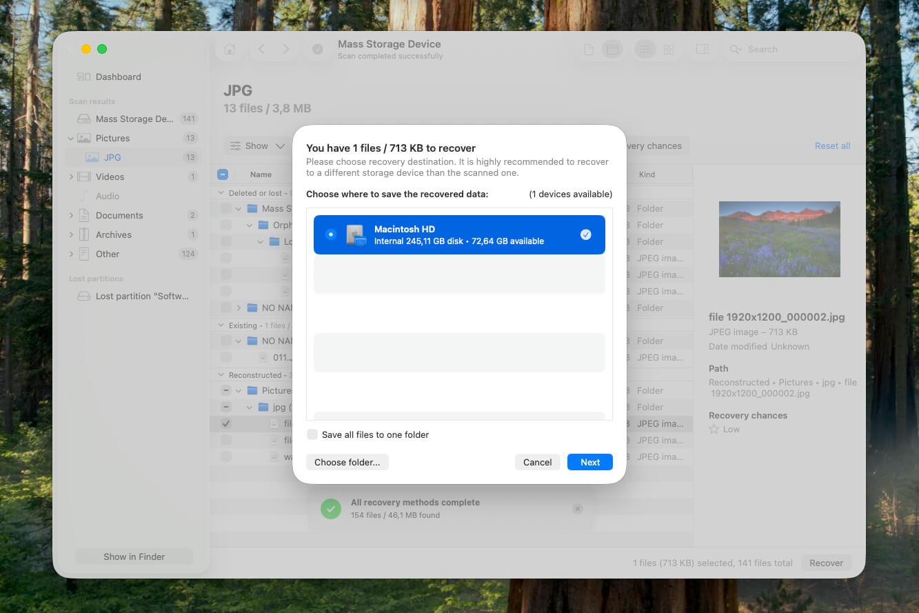 Disk Drill save files