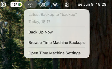 Open Time Machine